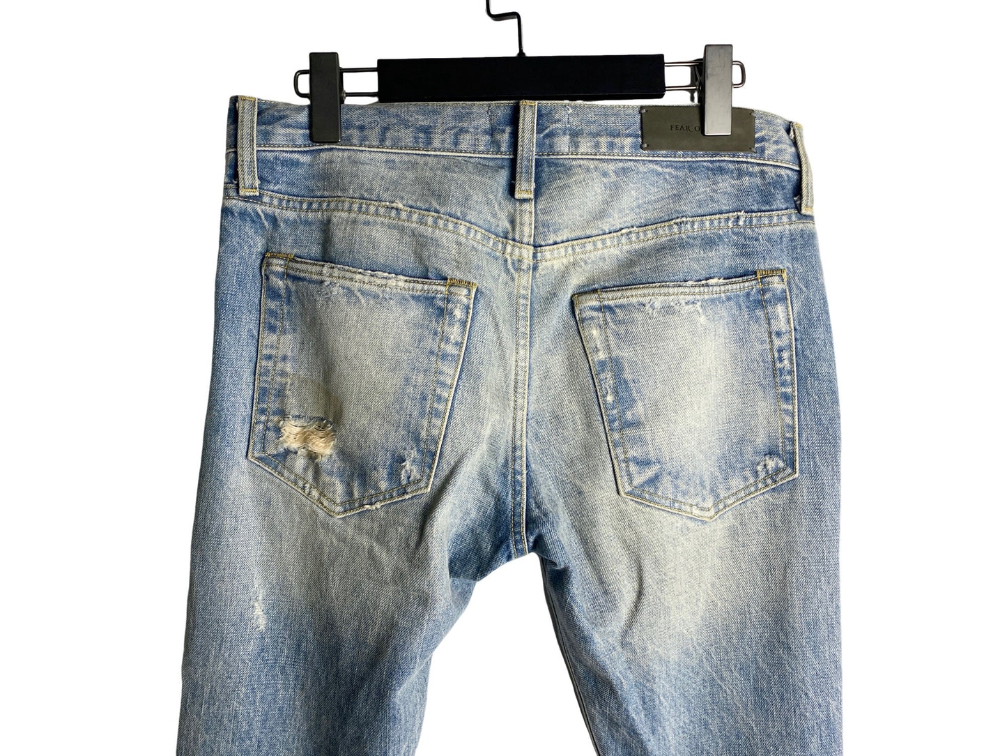 Fear Of God 4th Vintage Selvedge Distressed Denim Jeans
