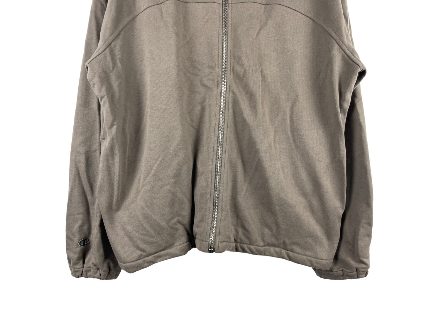 RICK OWENS x Champion Mountain Asymmetric Cotton Jacket