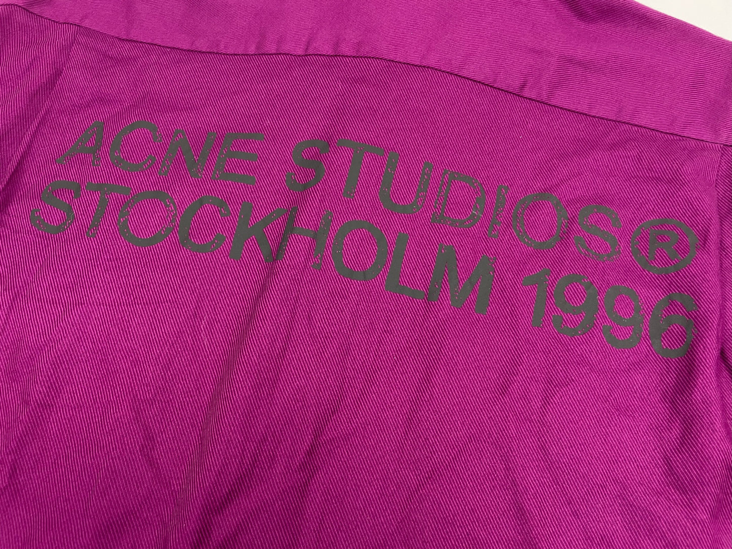 Acne Studios 1996 Short Sleeve Button Up Shirt