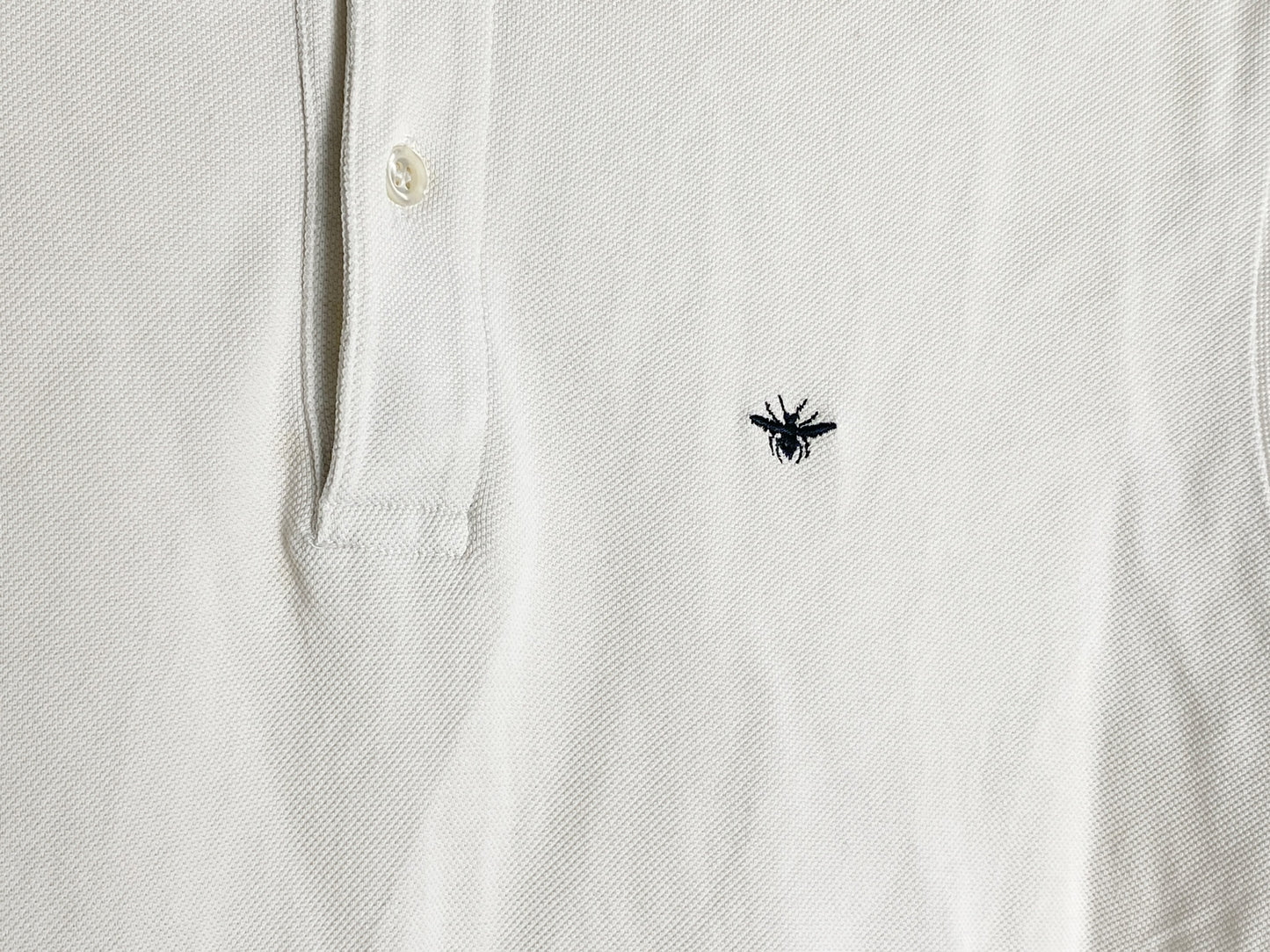 Dior Bee Embroidered Polo Shirt