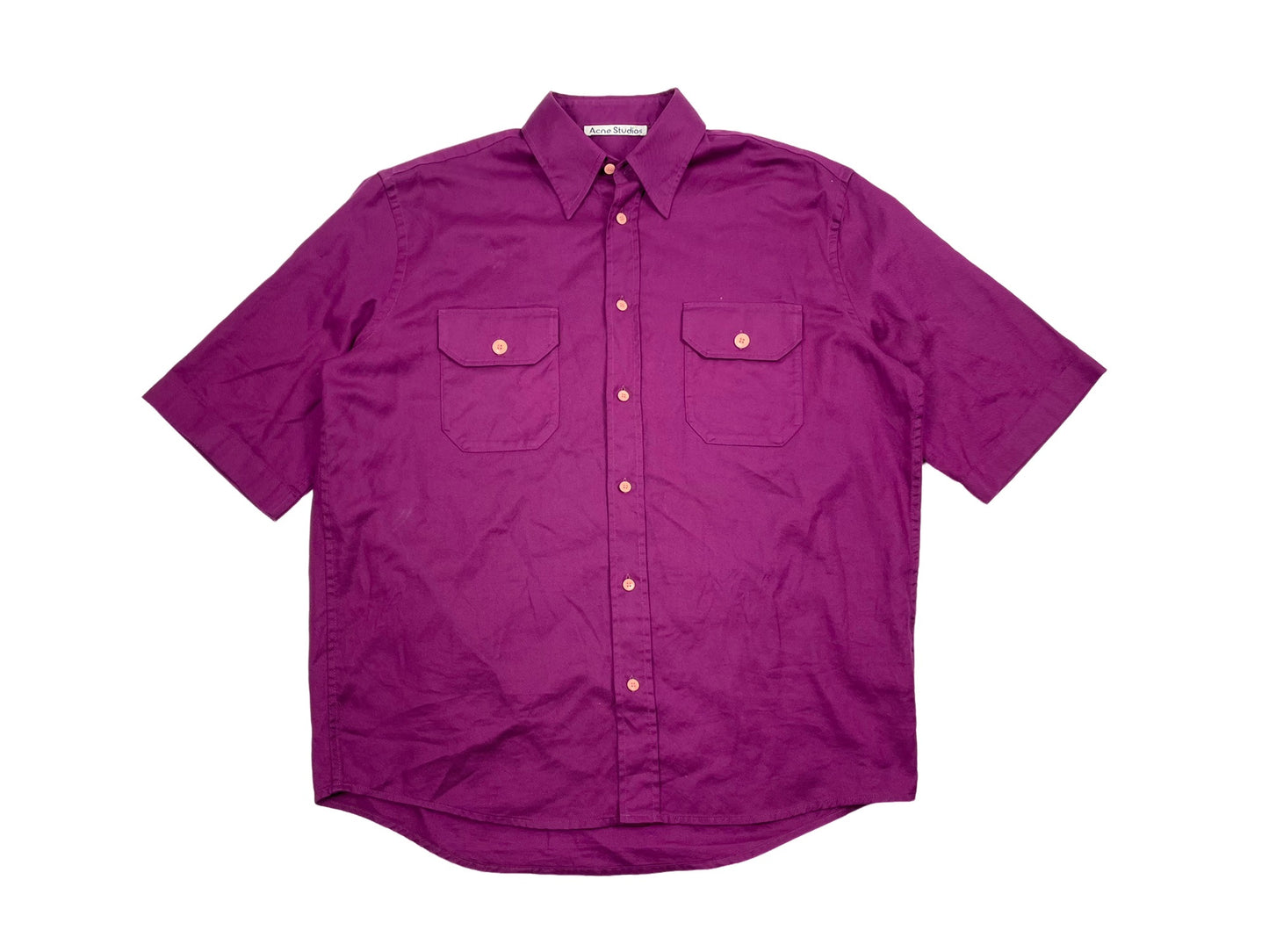 Acne Studios 1996 Short Sleeve Button Up Shirt
