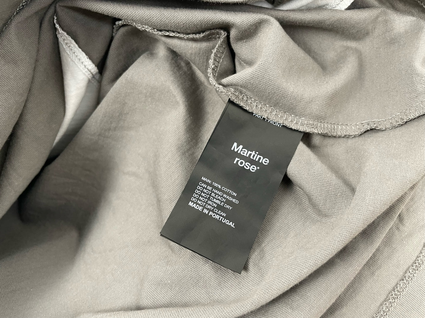Martine Rose Oversized Panelled T-Shirt FW24