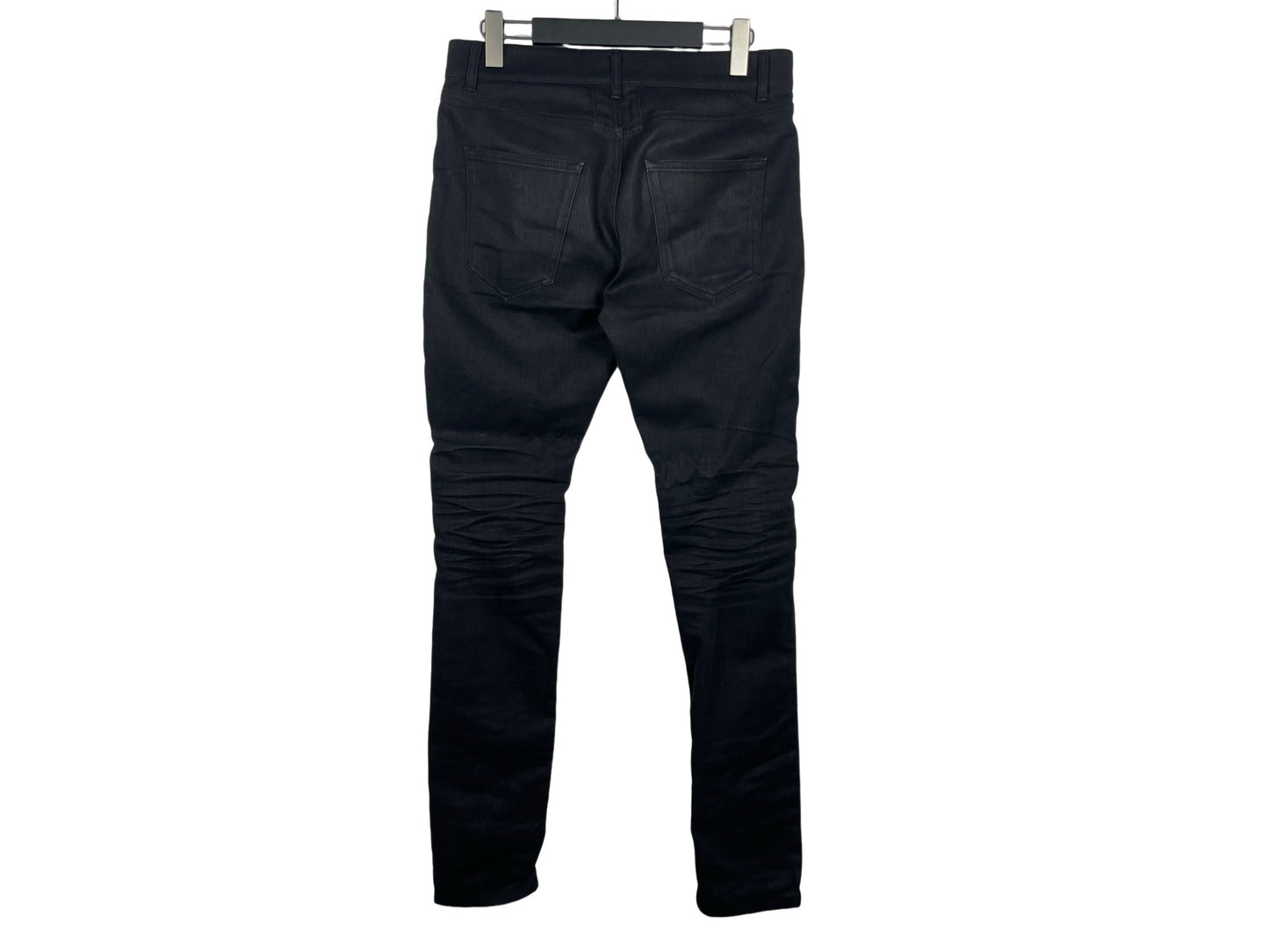 Saint Laurent SLP 5-zips Leather Skinny Jeans 15AW
