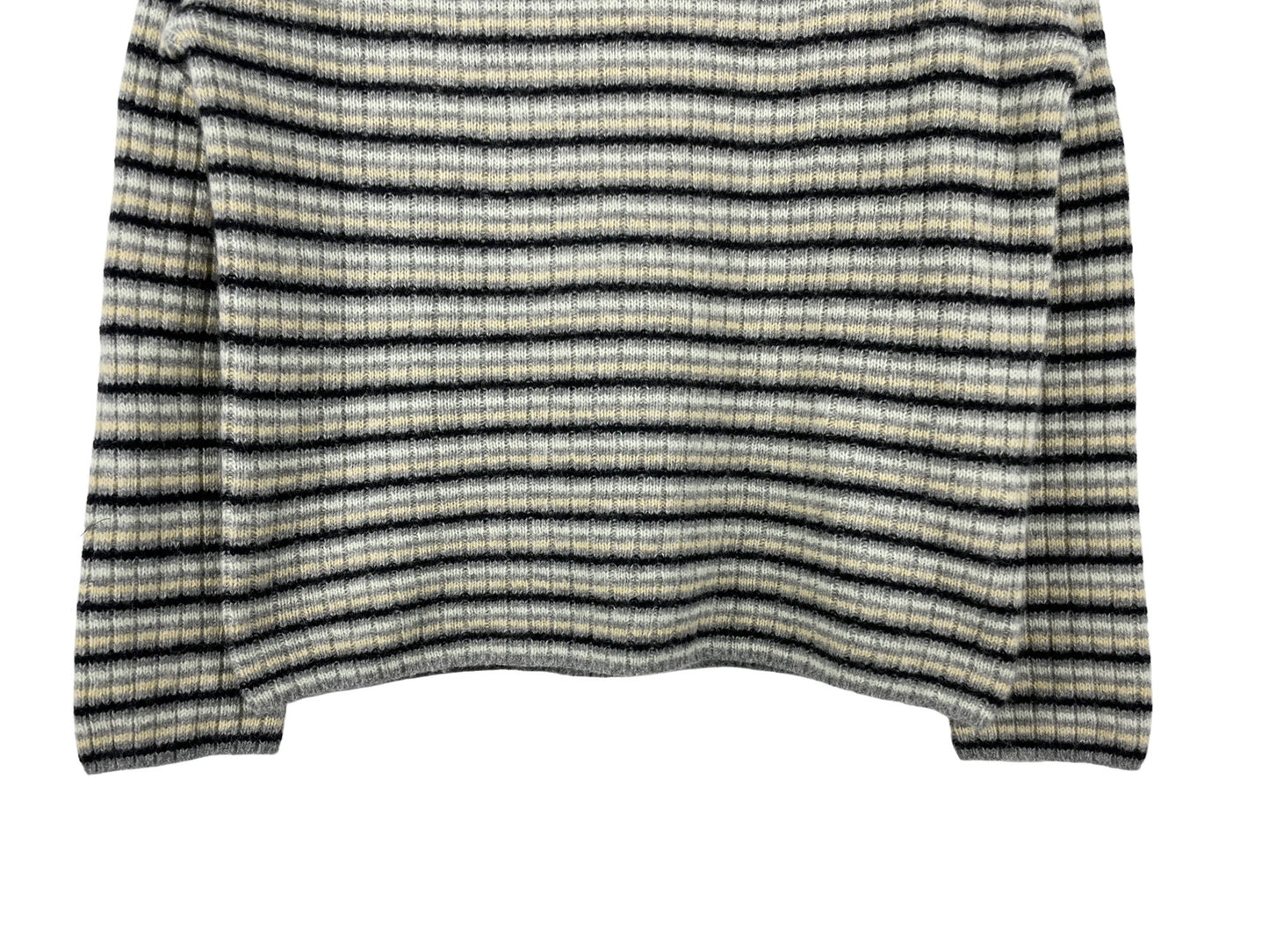 Auralee Striped Shetland Wool And Cashmere-Blend Sweater AW25