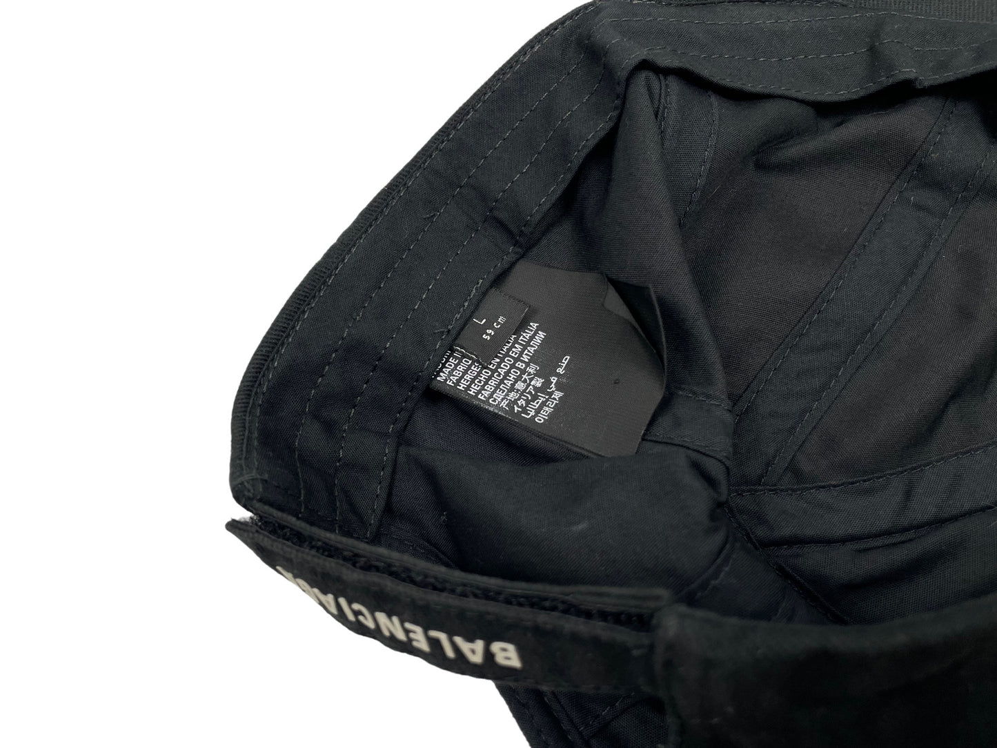 Balenciaga Multi-Logo Baseball Cap