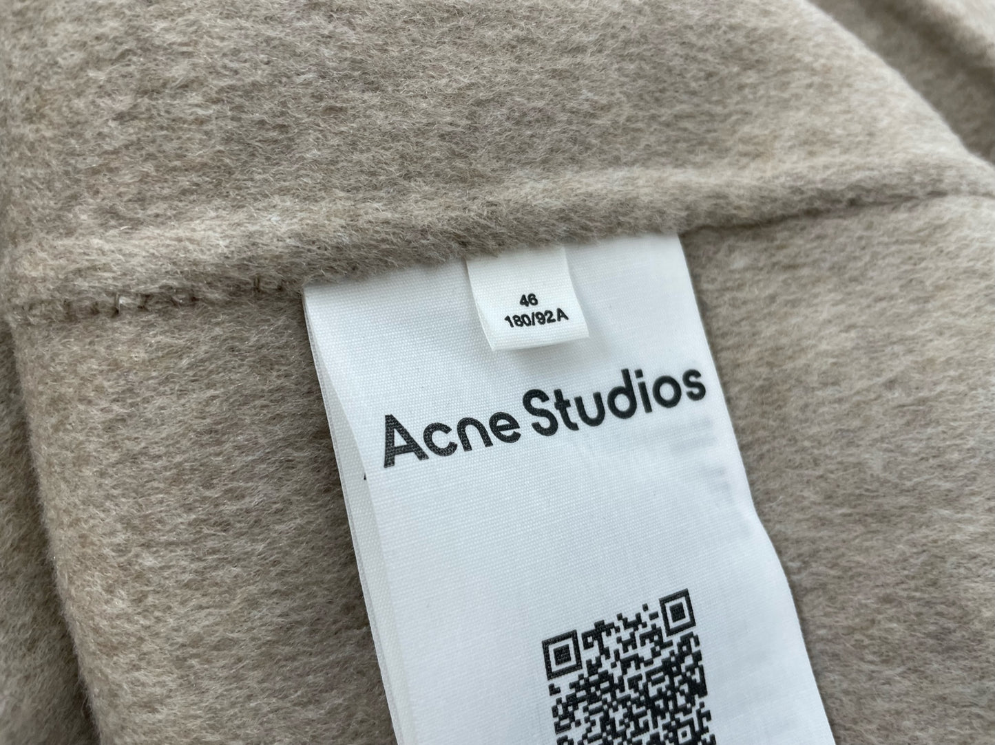 Acne Studios Doveria Wool and Cashmere-Blend Felt Hooded Jacket FW25