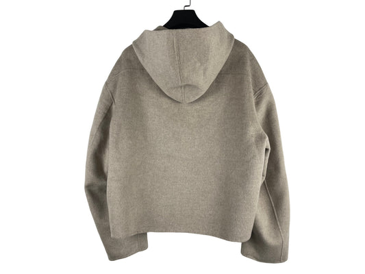 Acne Studios Doveria Wool and Cashmere-Blend Felt Hooded Jacket FW25