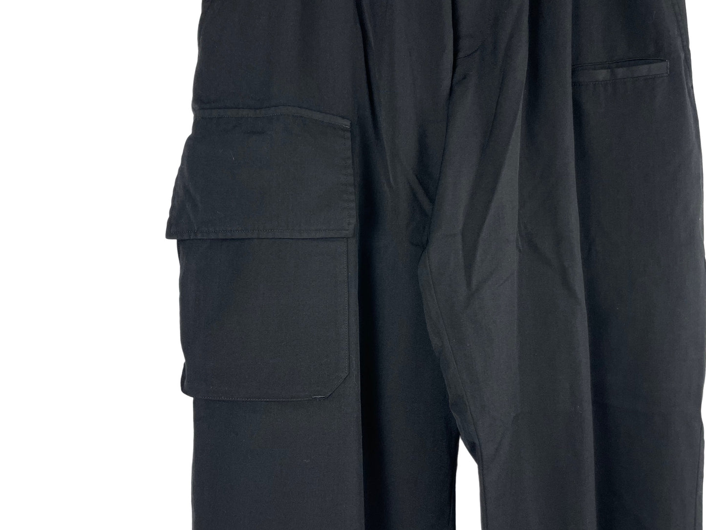Yohji Yamamoto Pour Homme Regulatio Wool Trousers