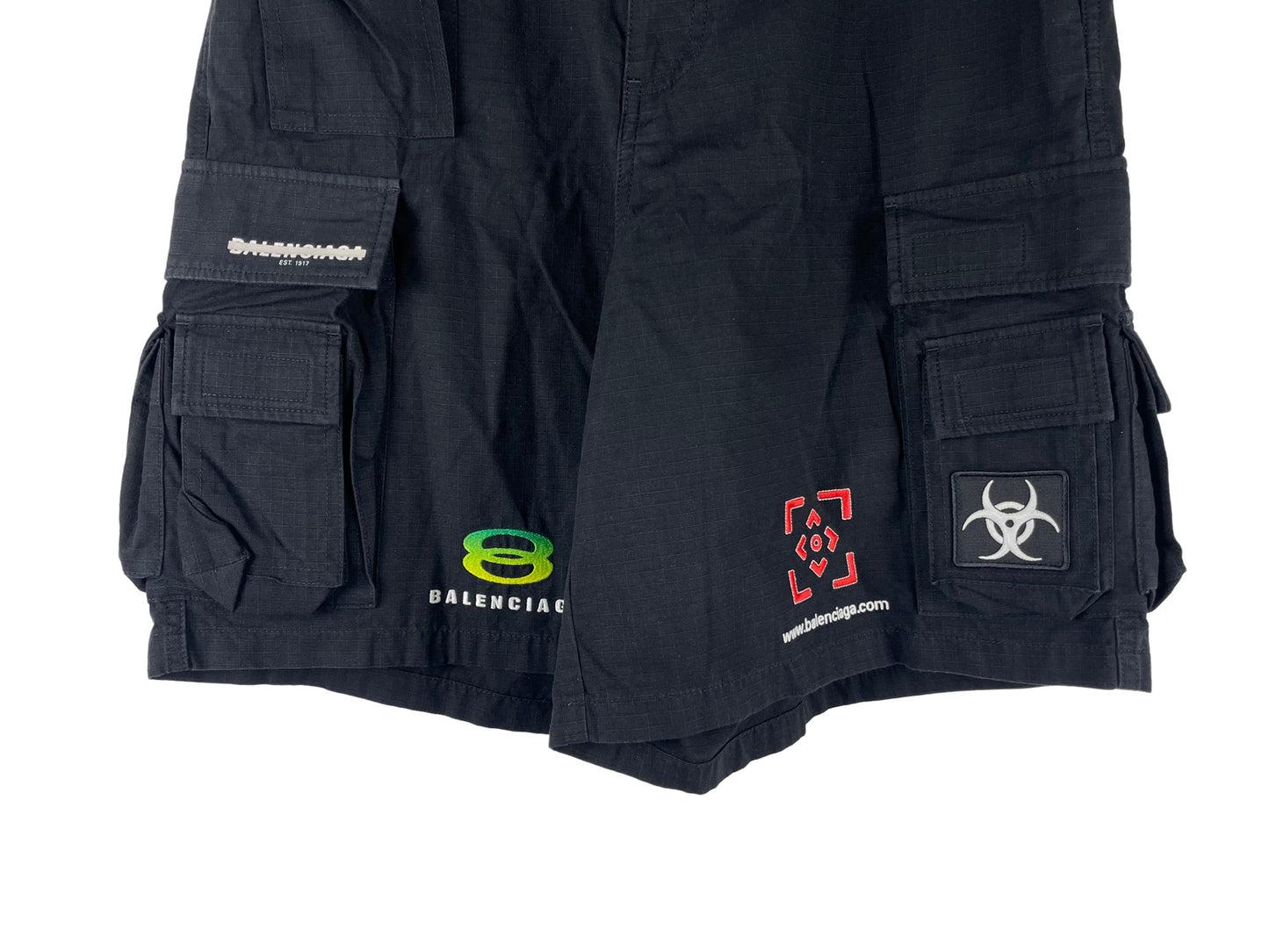 Balenciaga Multi-Pocket Cargo Shorts SS24