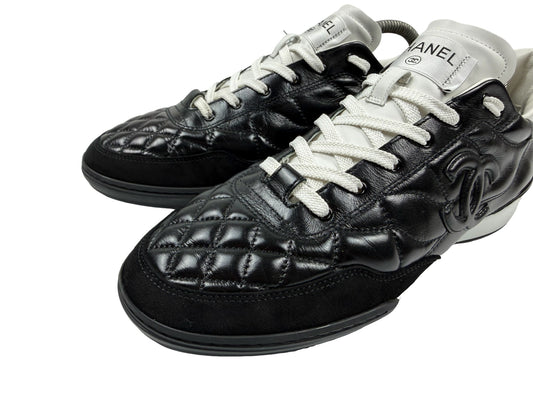 Chanel Calfskin Low-top Sneakers