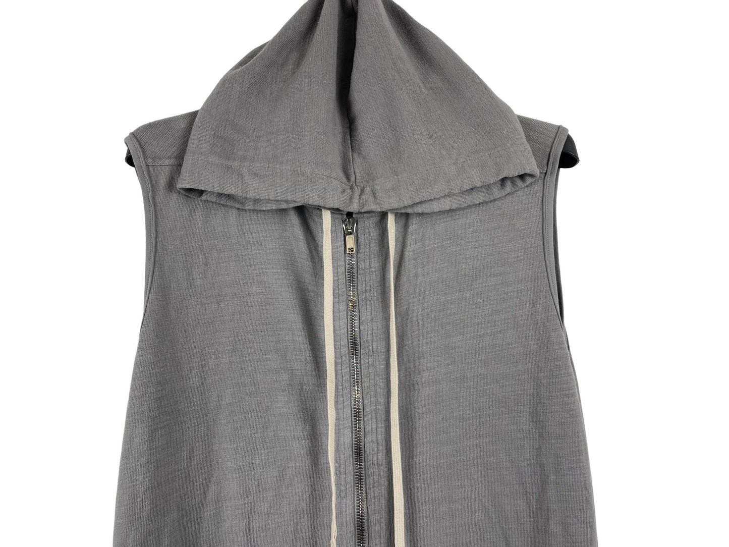 Rick Owens DRKSHDW Sleeveless Zip Up Hoodie FW18