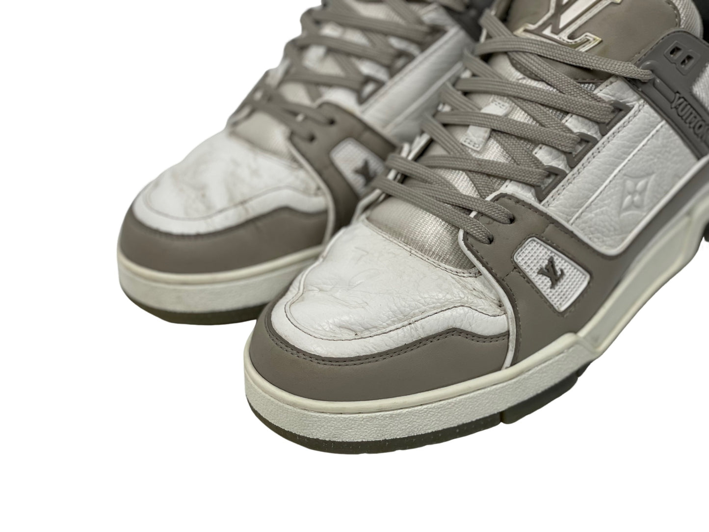 Louis Vuitton Trainer Sneaker White/Grey