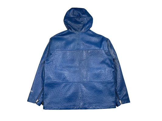 Supreme SS26 GORE-TEX Ostrich Embossed Leather Jacket