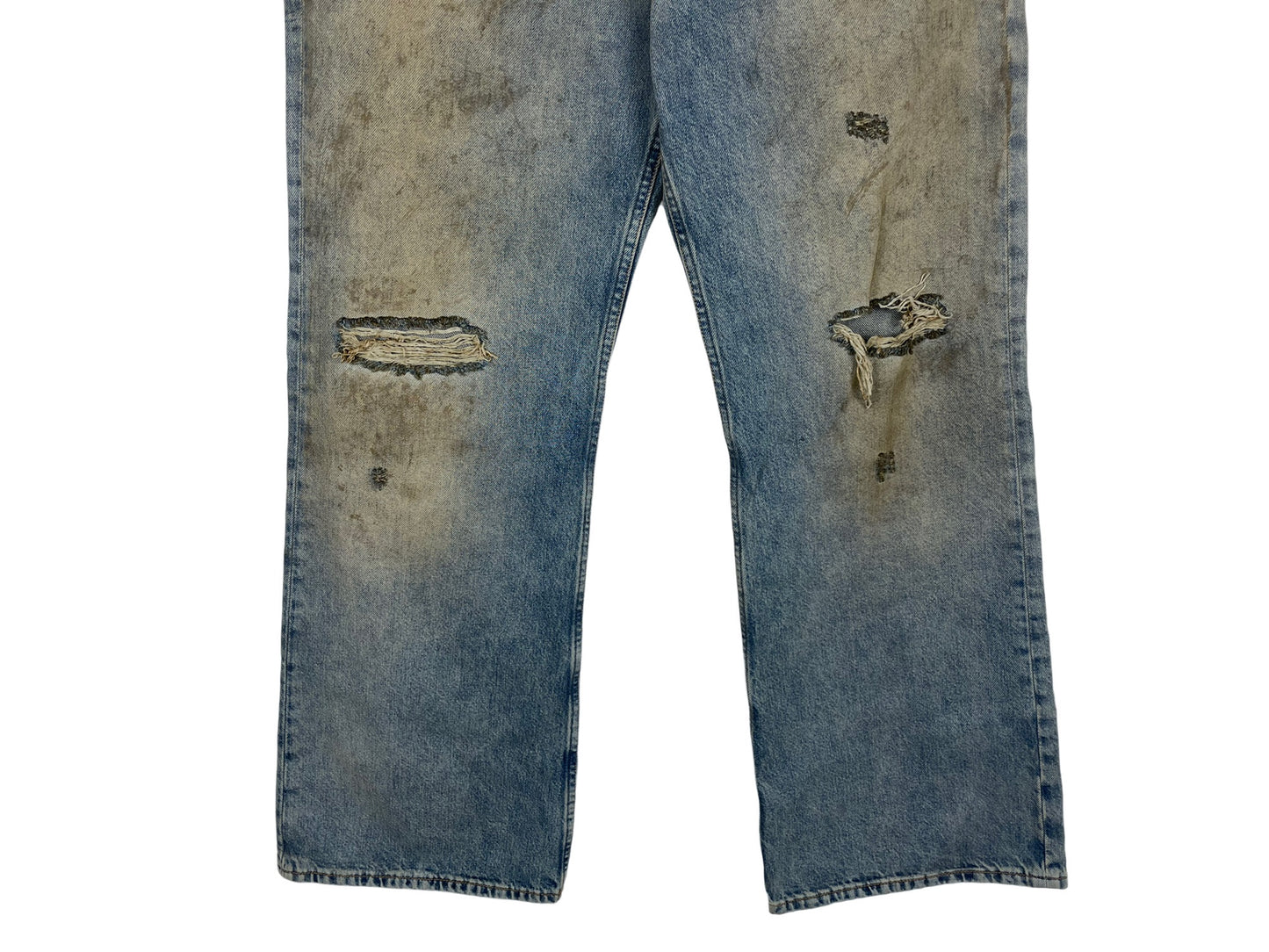 Acne Studios 2021M Distressed Denim Pants