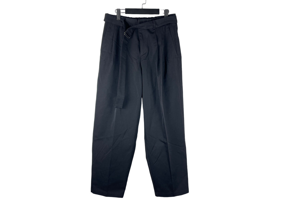 Attachment Belted Wool Trousers
