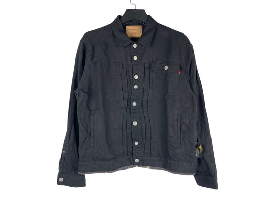 Undercover SS26 Twisted-Cut Denim Jacket