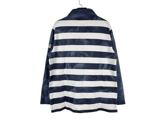 Martine Rose SS24 Embroidered Striped Polo Shirt
