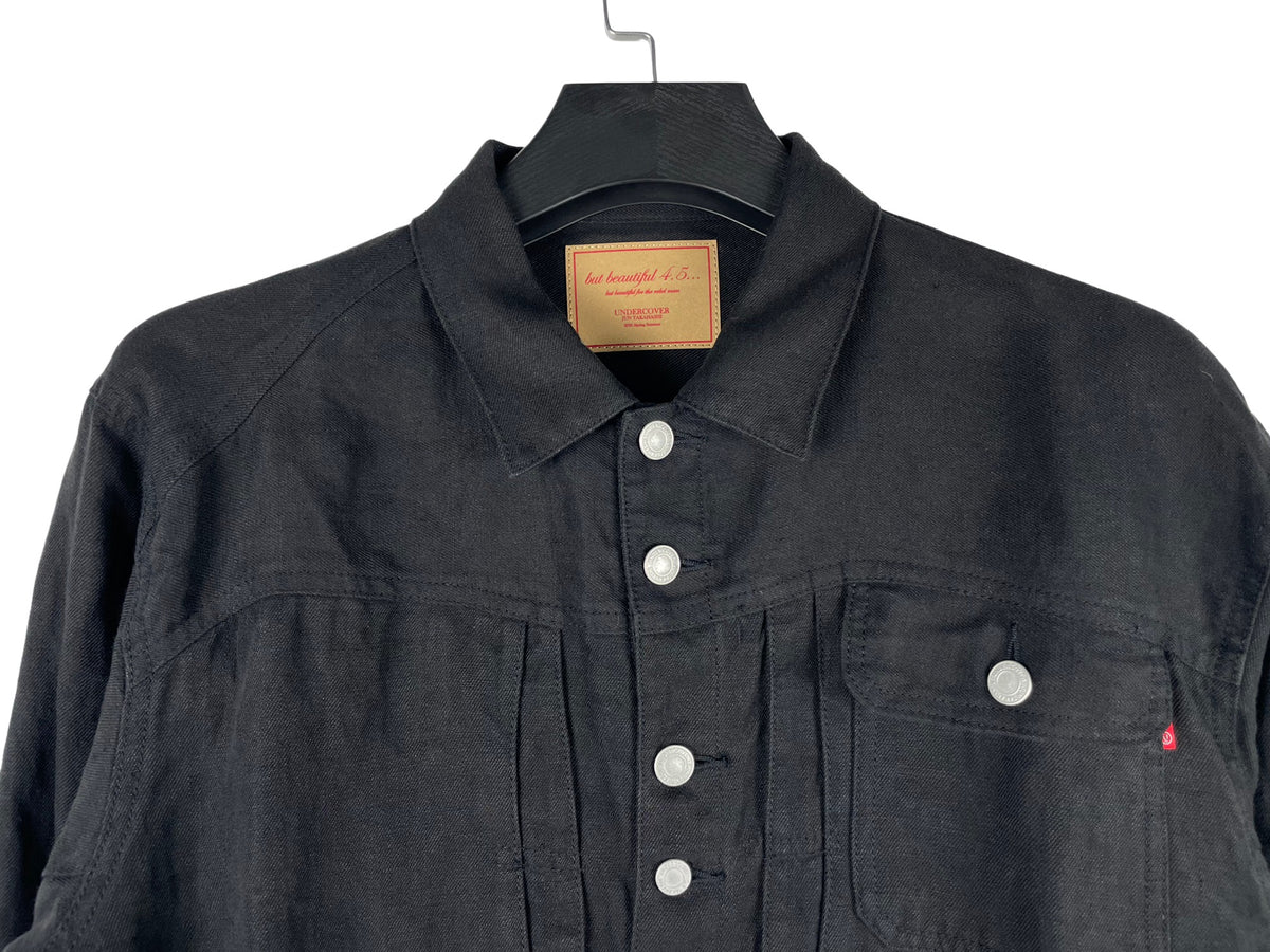 Undercover SS26 Twisted-Cut Denim Jacket