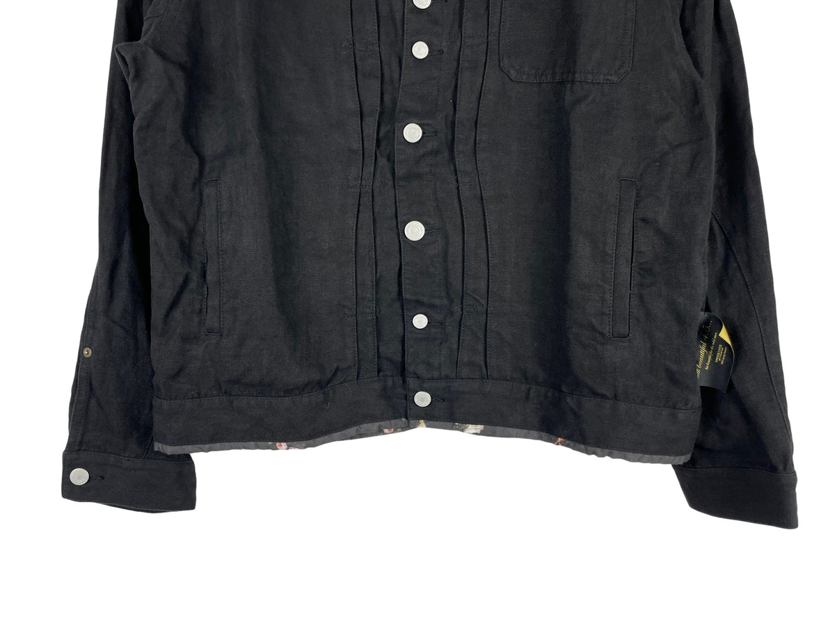 Undercover SS26 Twisted-Cut Denim Jacket