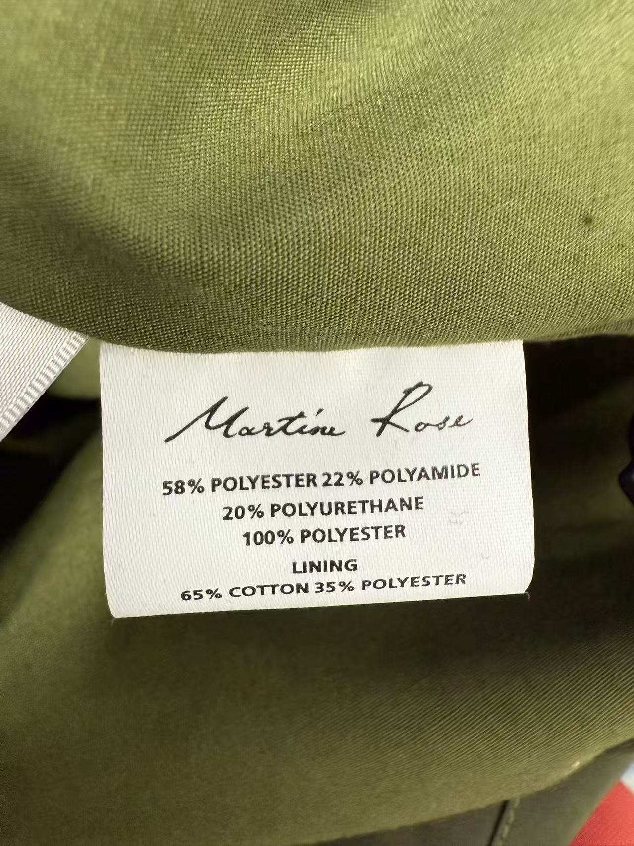 Martine Rose Color Block Windbreaker Jacket SS18