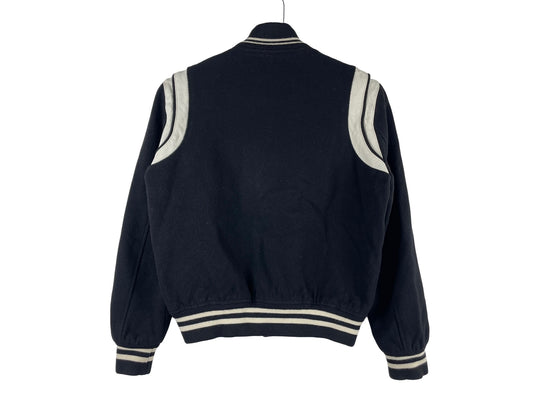 Saint Laurent Teddy Varsity Wool Jacket 2021