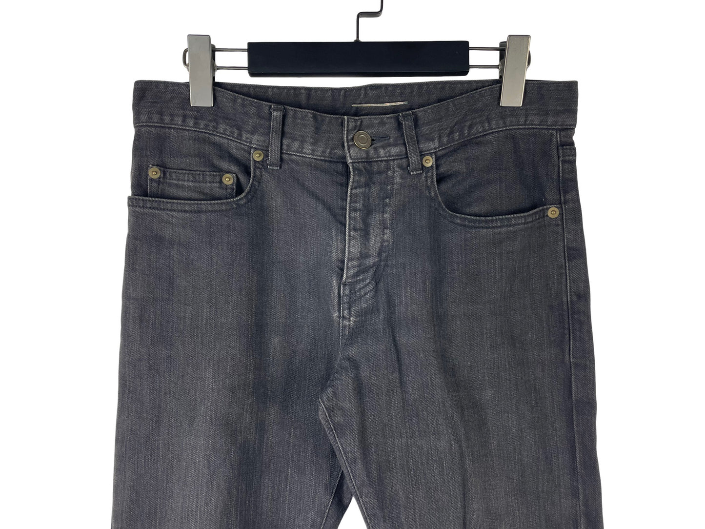 Saint Laurent D02 Knee Rip Jeans FW14 Hedi Era