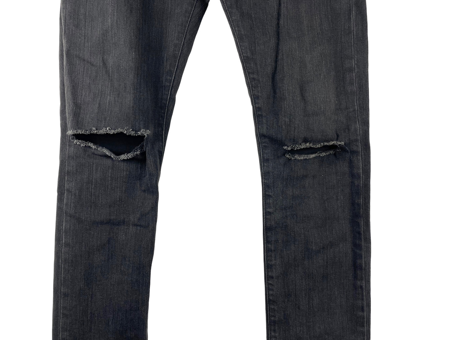 Saint Laurent D02 Knee Rip Jeans FW14 Hedi Era
