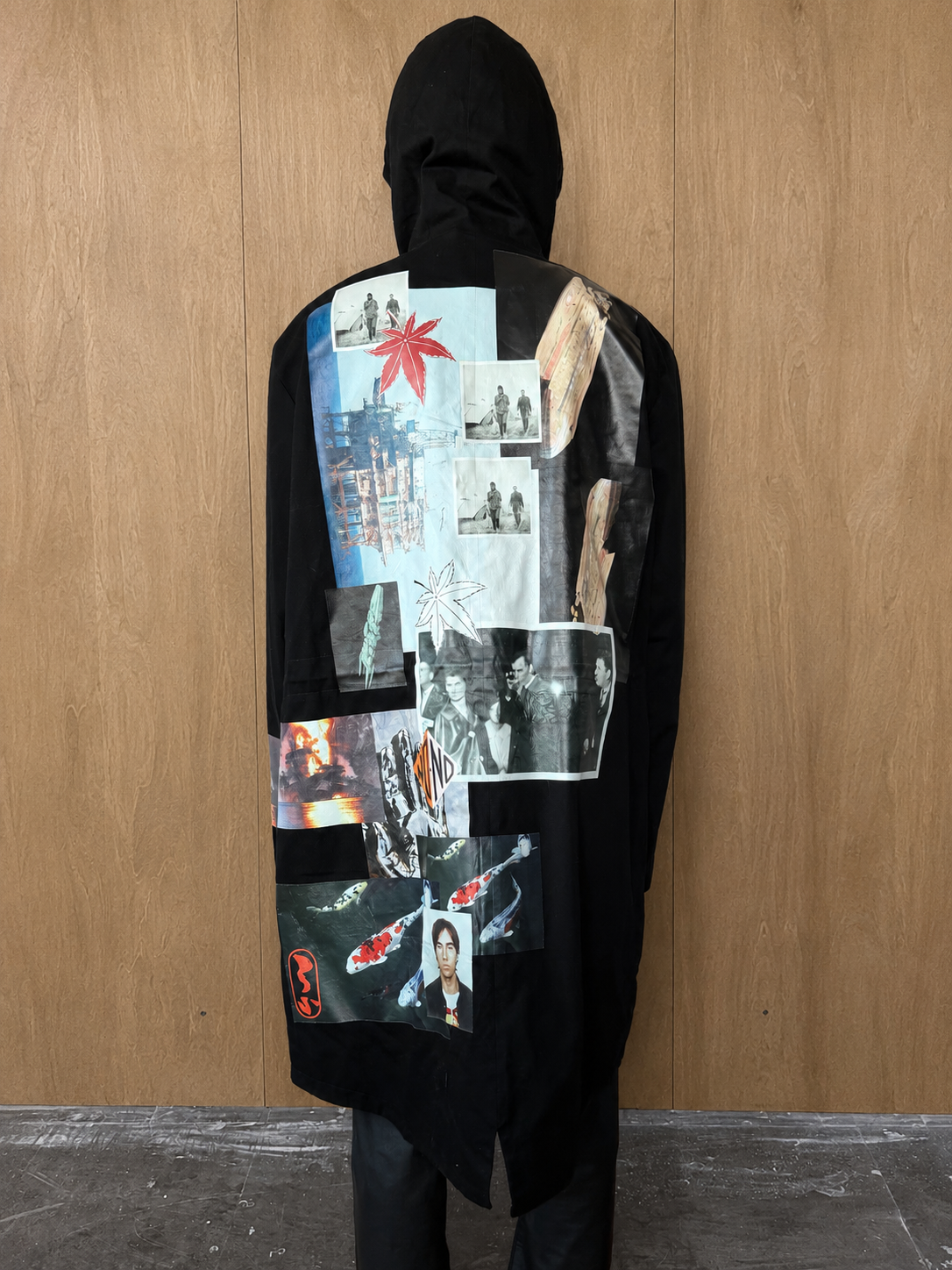 Raf Simons Photomontage Fish-tail Parka SS15