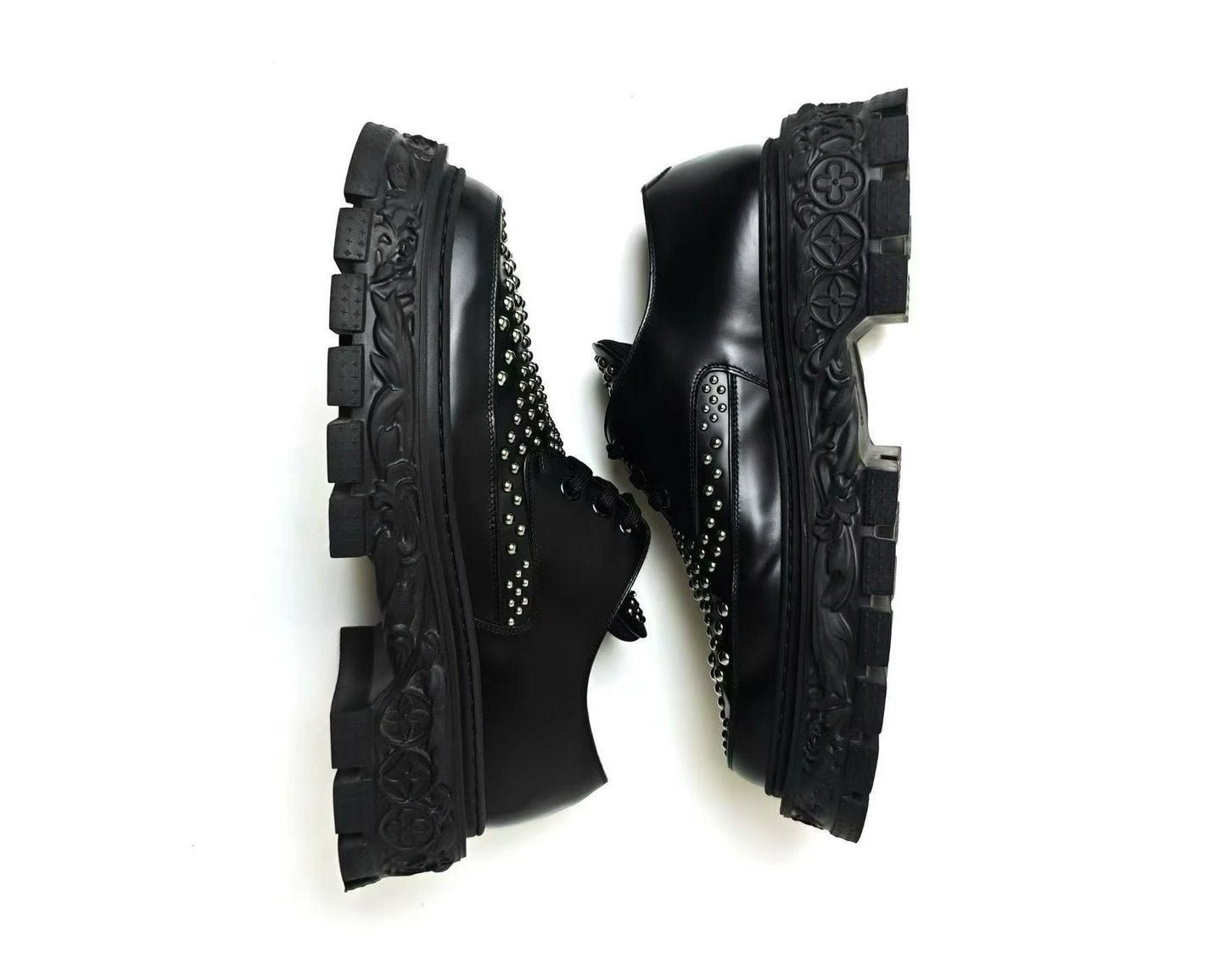 Louis Vuitton Baroque Derby Shoes With Studs AW23