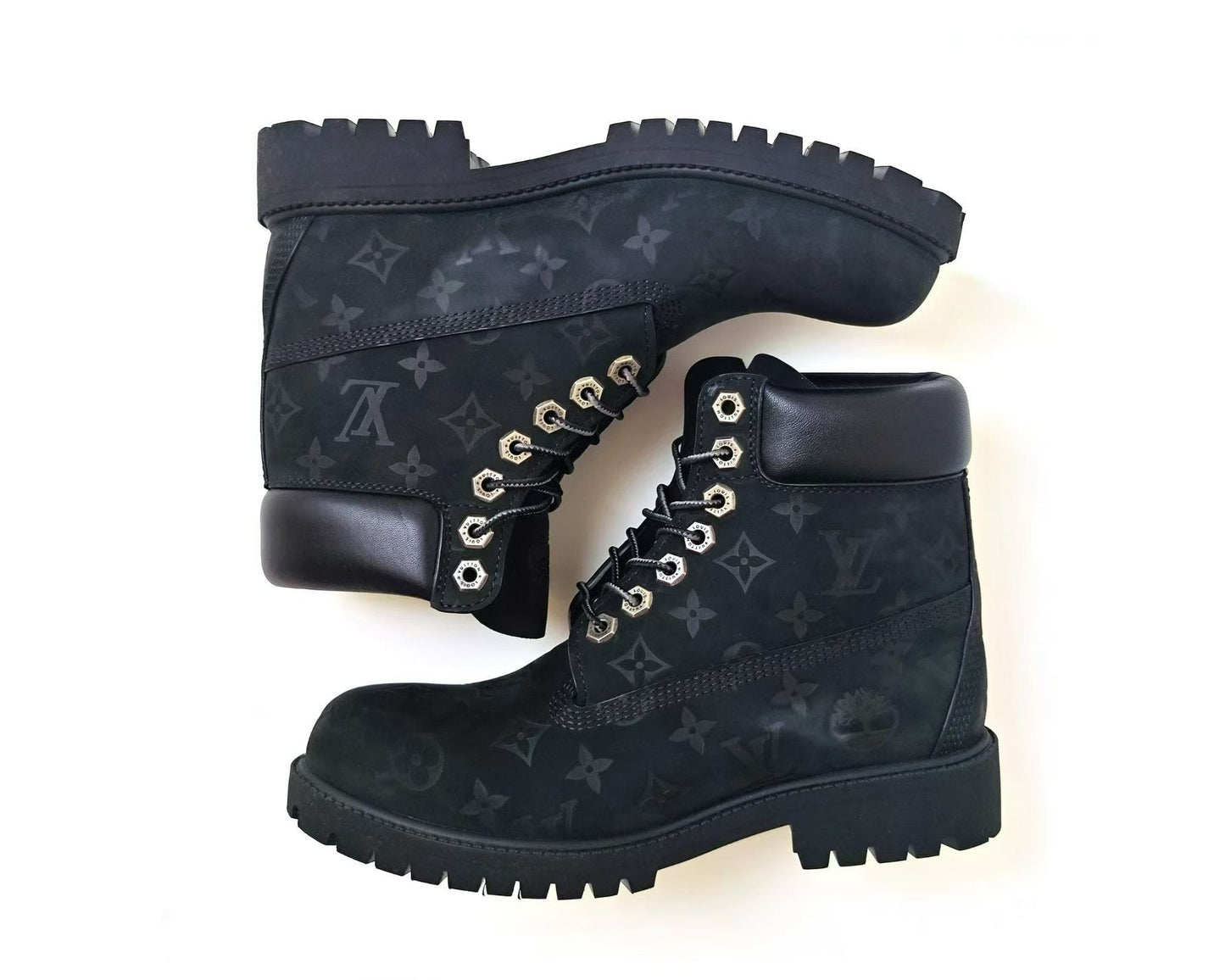 Louis Vuitton x Timberland Monogram Ankle Boots