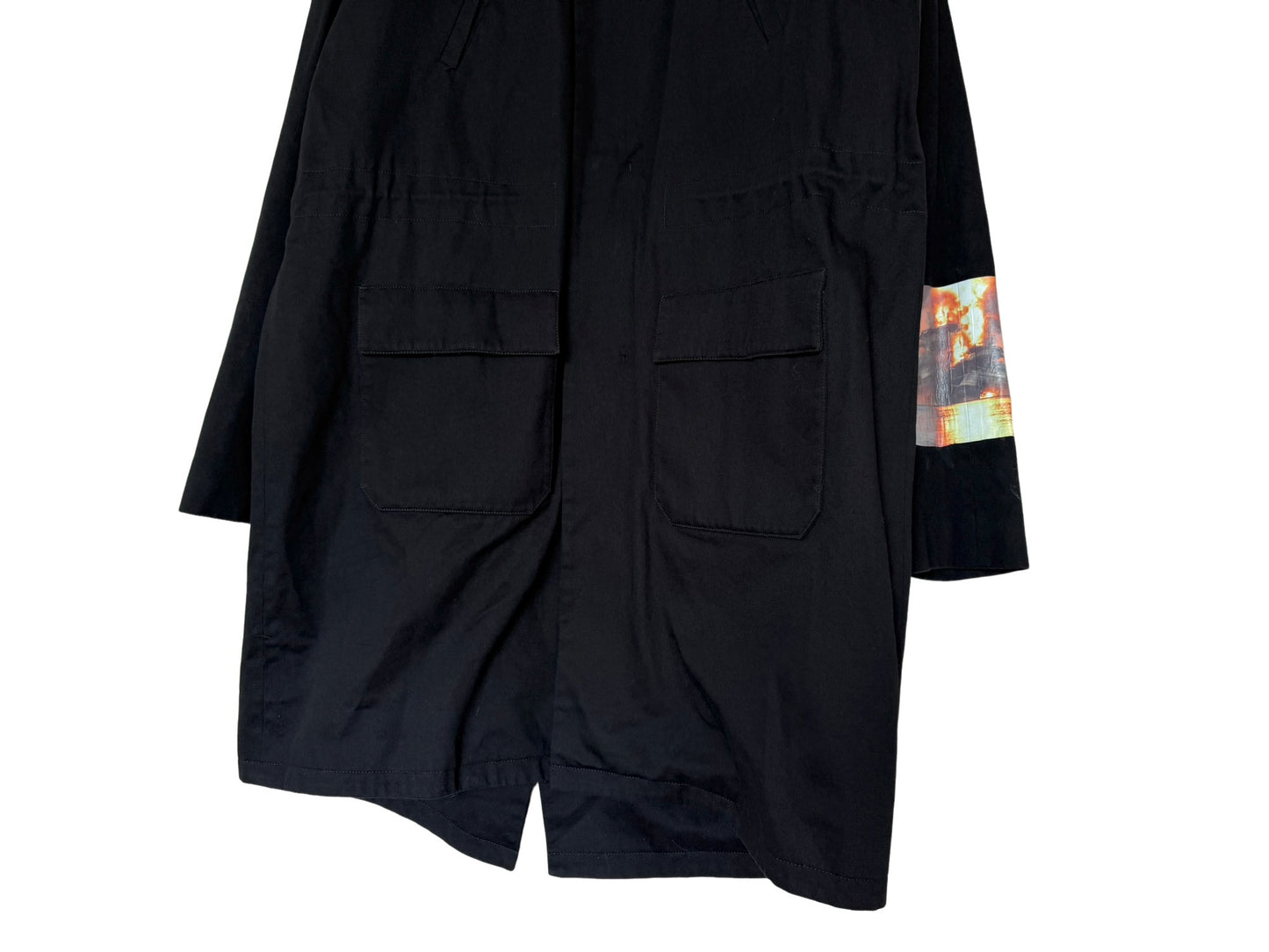 Raf Simons Photomontage Fish-tail Parka SS15