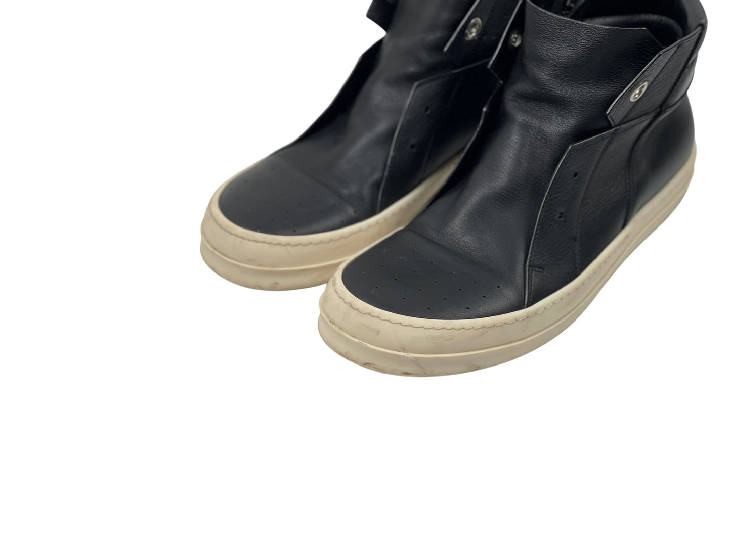 Rick Owens Island Dunk Leather Sneakers