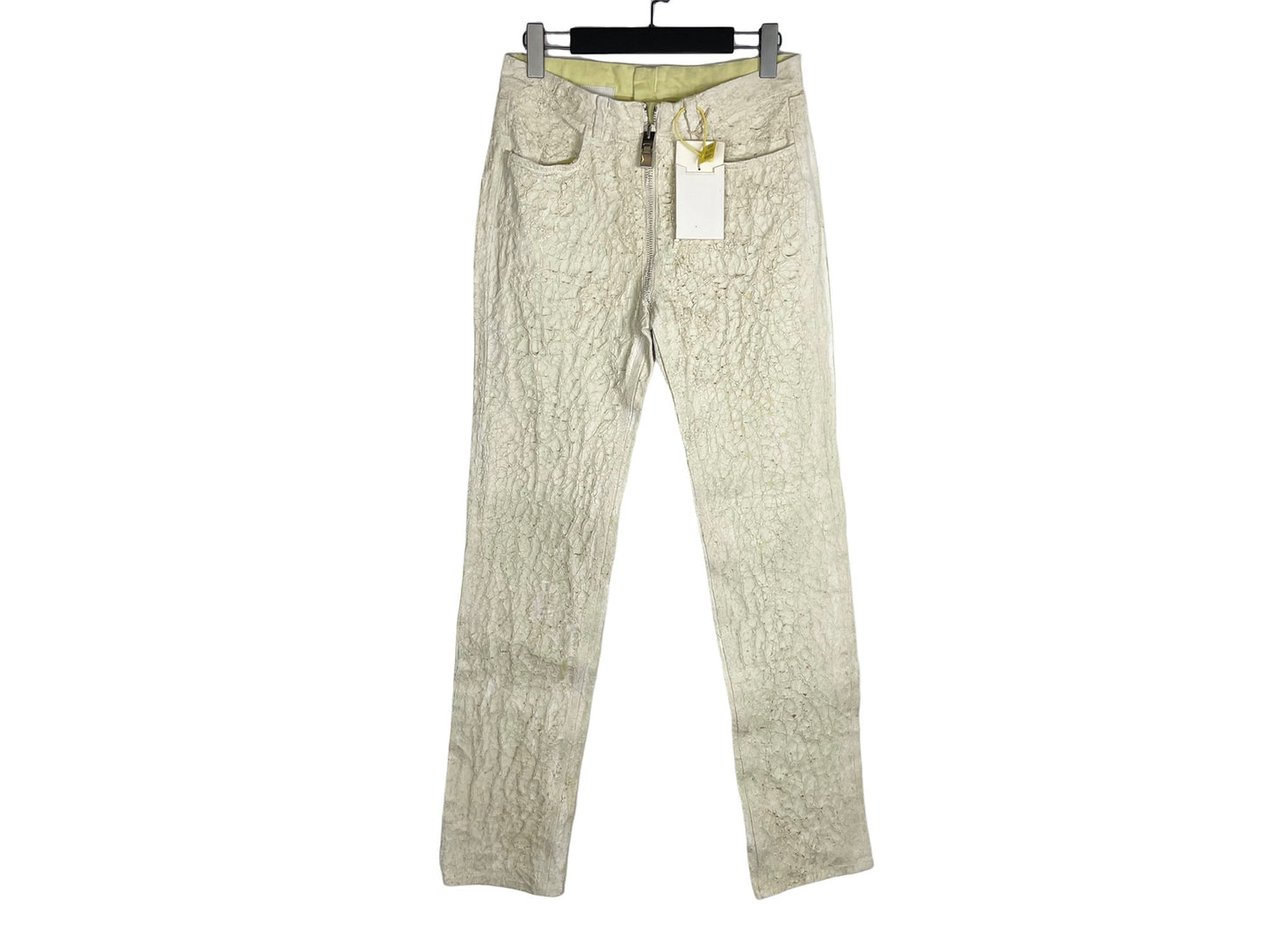 Givenchy MMW Crackled Painted Jeans