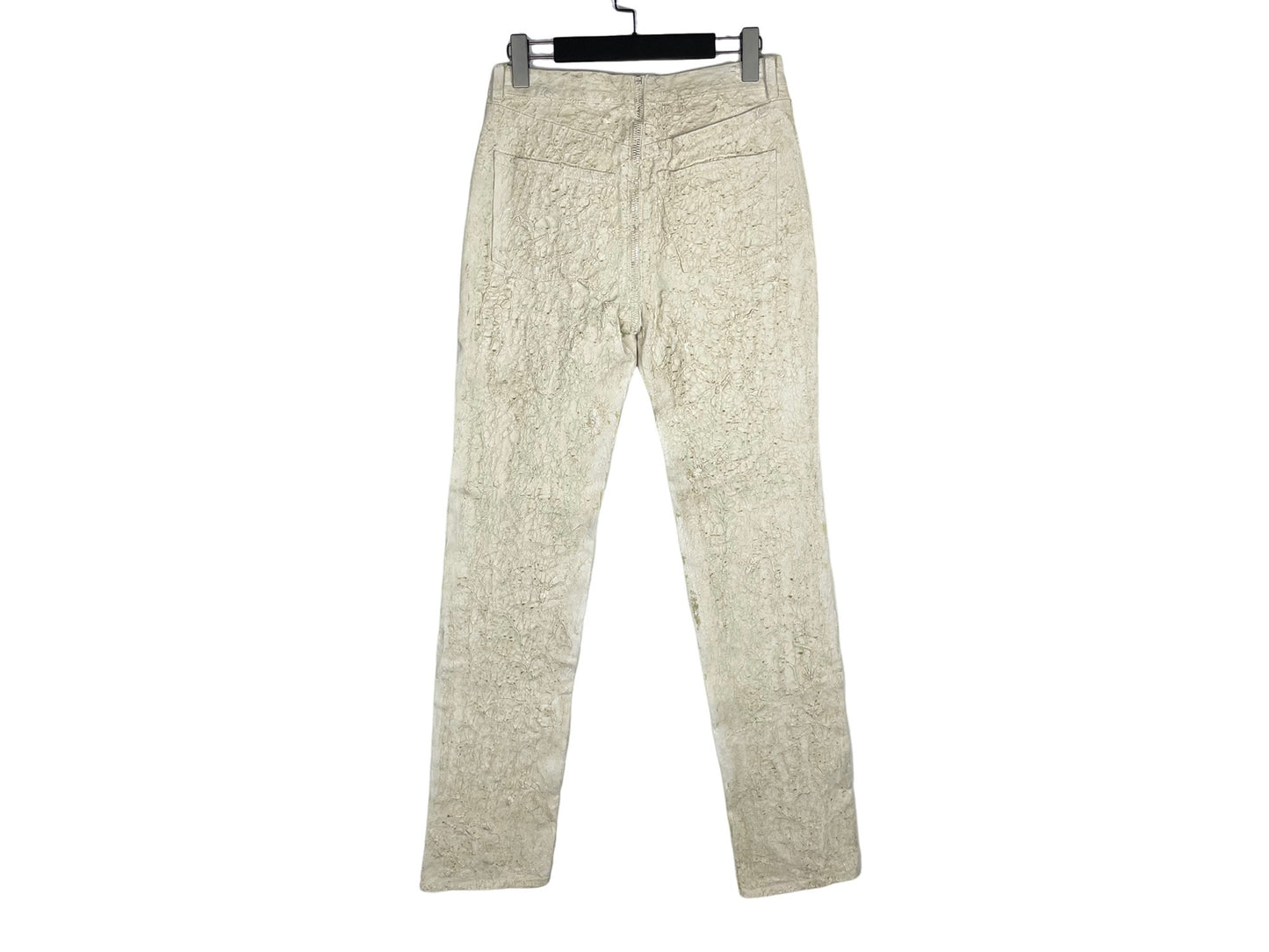 Givenchy MMW Crackled Painted Jeans