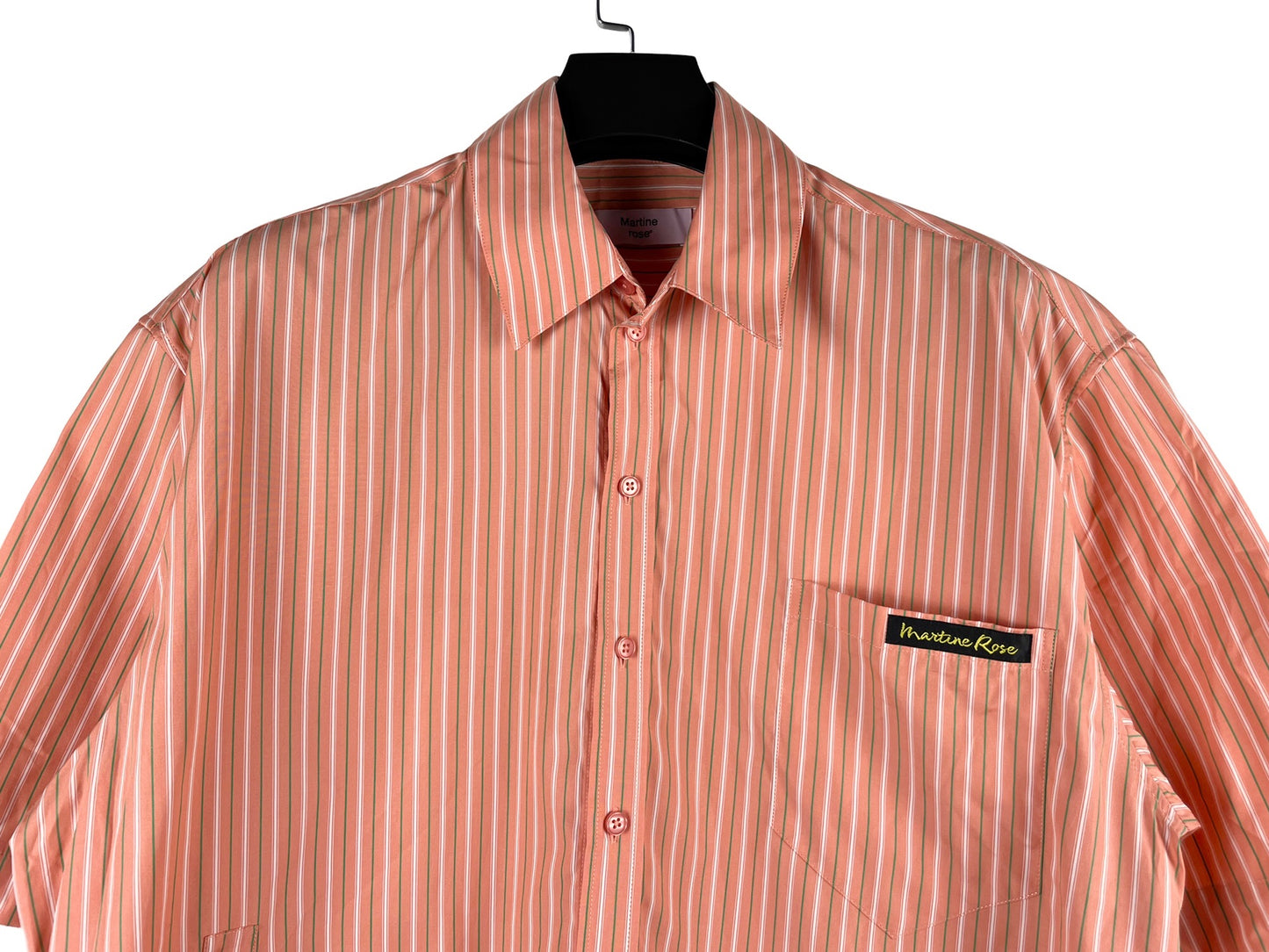 Martine Rose Striped Short Sleeve Shirt