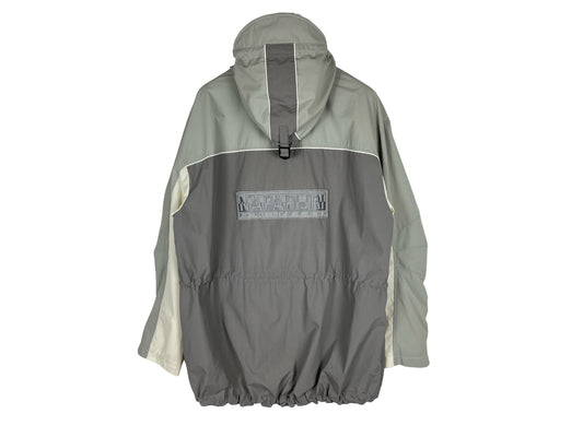 Napa by Martine Rose Epoch Grey Colour-block Shell Jacket
