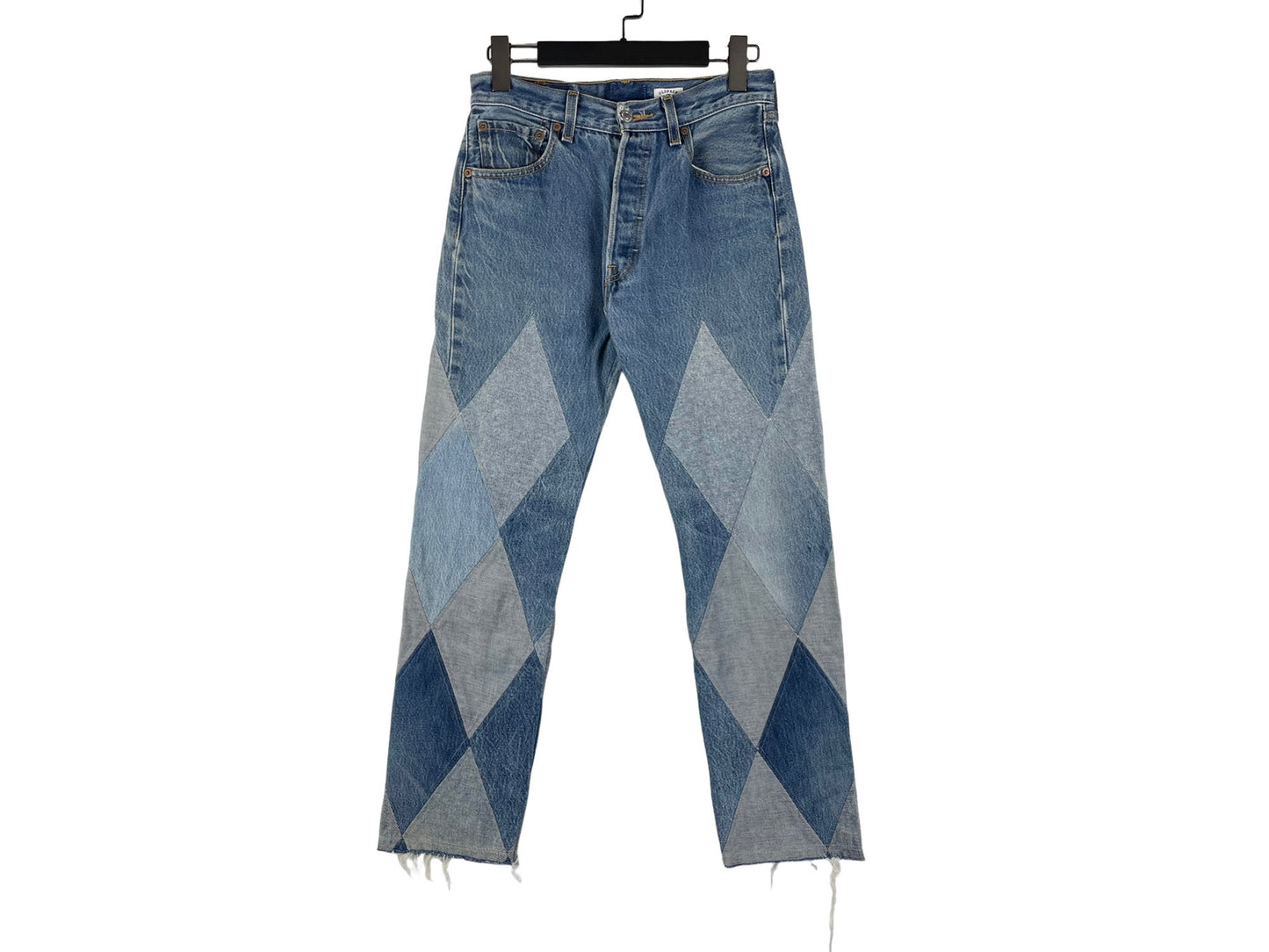 Old Park Patchwork Argyle Jeans