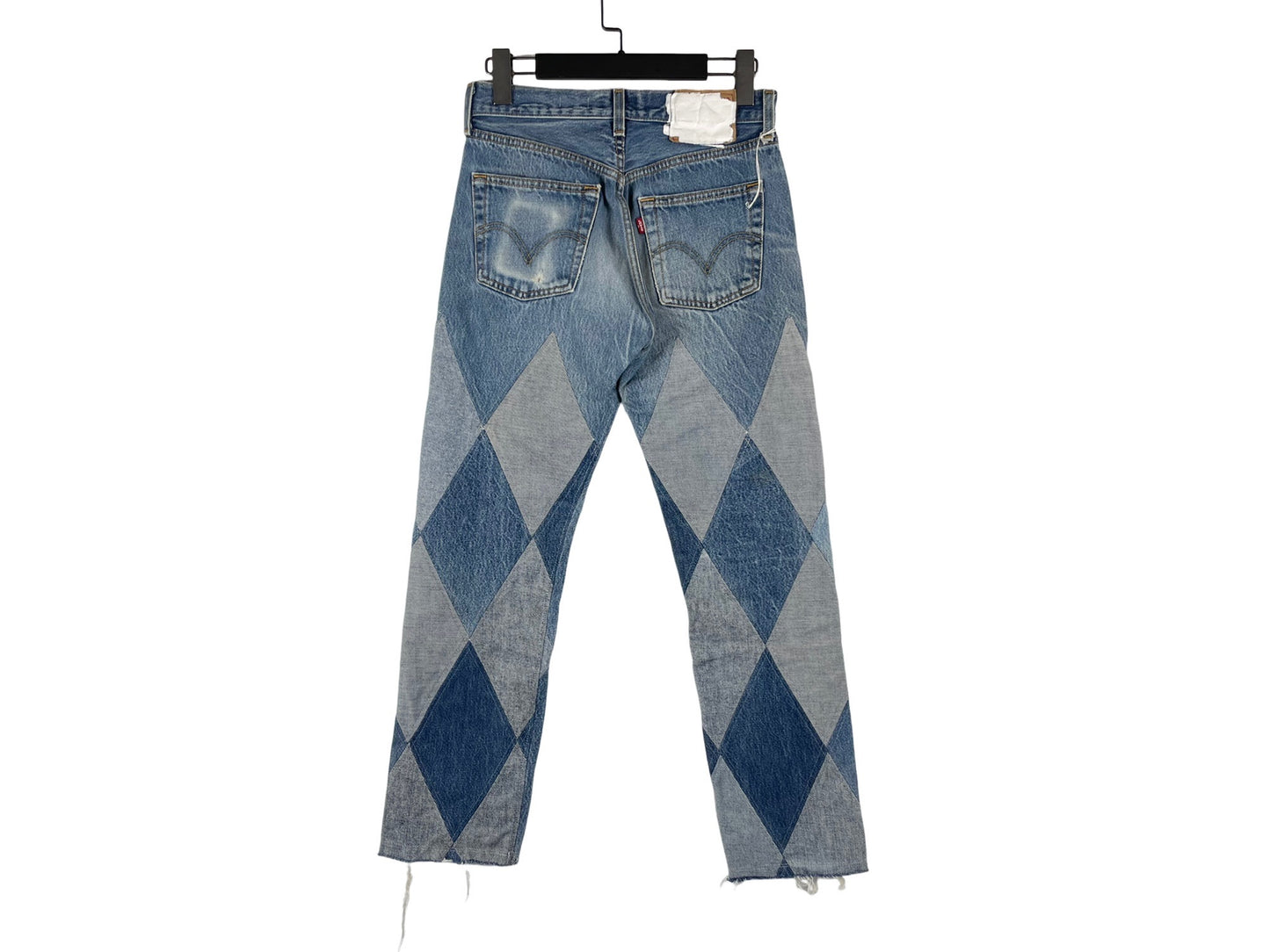 Old Park Patchwork Argyle Jeans