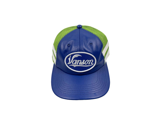 Vanson x Supreme Leather Mesh Back 6-Panel Cap