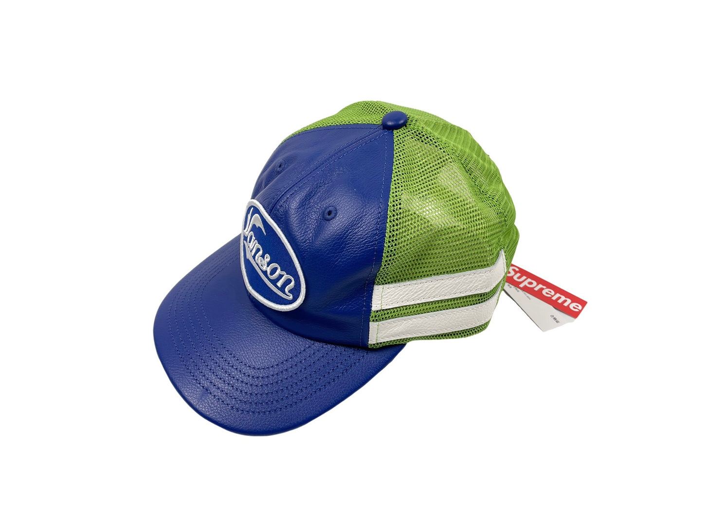 Vanson x Supreme Leather Mesh Back 6-Panel Cap