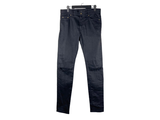 Saint Laurent D02 Knee Rip Jeans FW14