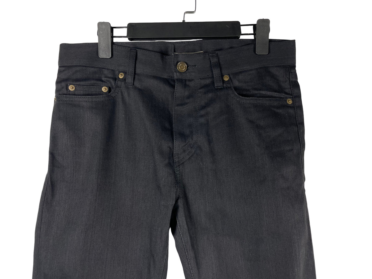 Saint Laurent D02 Knee Rip Jeans FW14