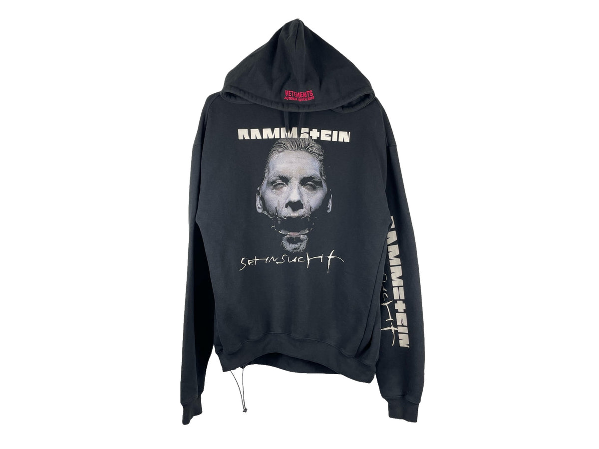 Vetements Rammstein Oversized Hoodie AW18