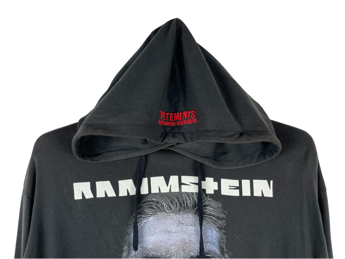 Vetements Rammstein Hooded Long Sleeve AW18