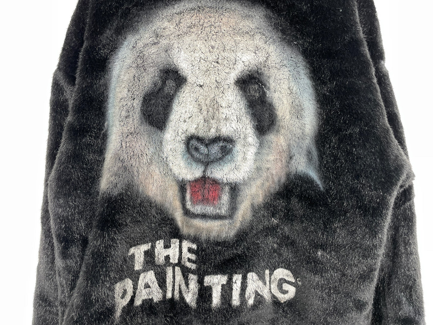 Doublet "The Painting"Panda Fuax Fur Jacket