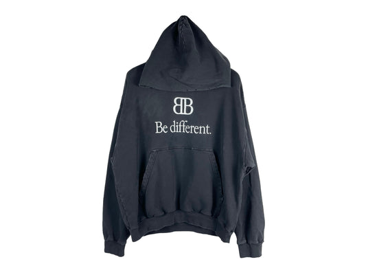 Balenciaga Be Different Logo Hoodie