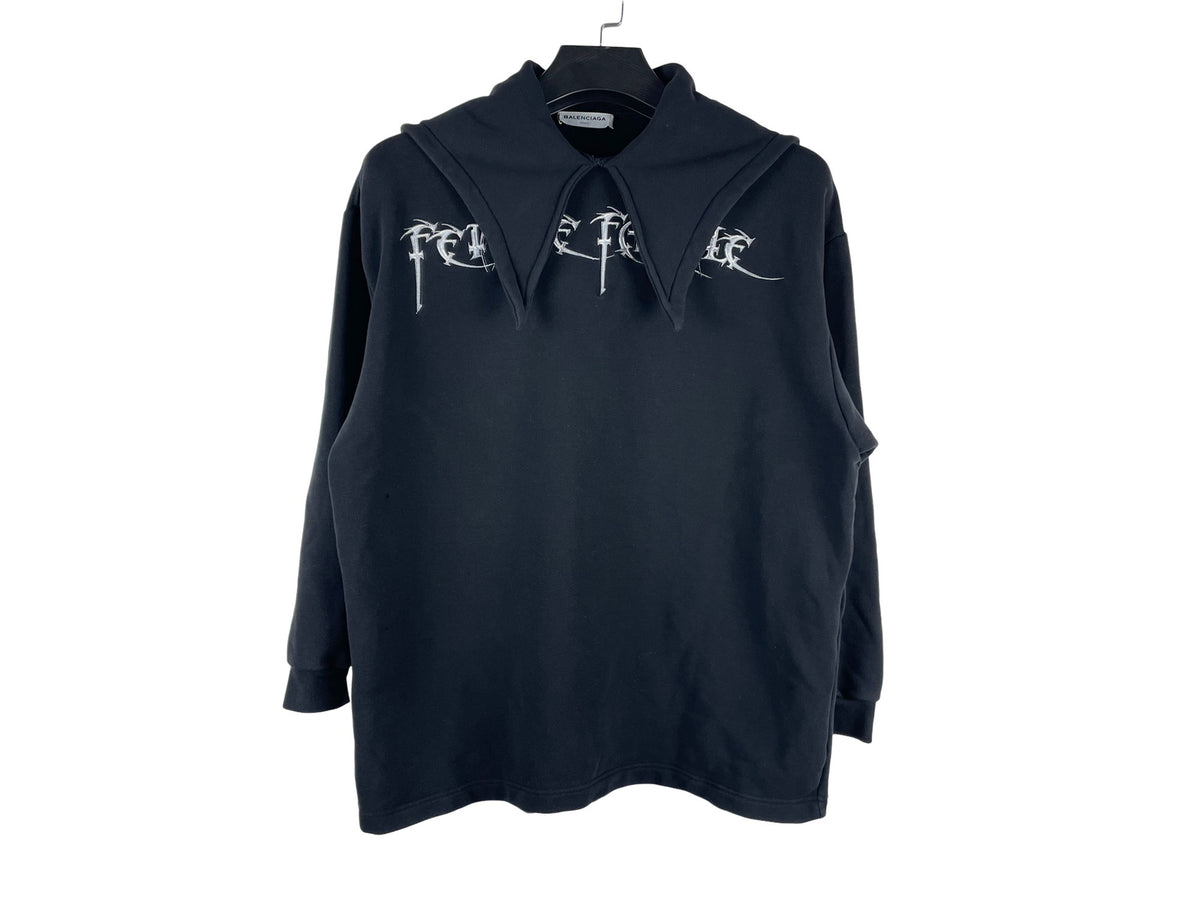 Balenciaga Sanskrit Cape Hoodie