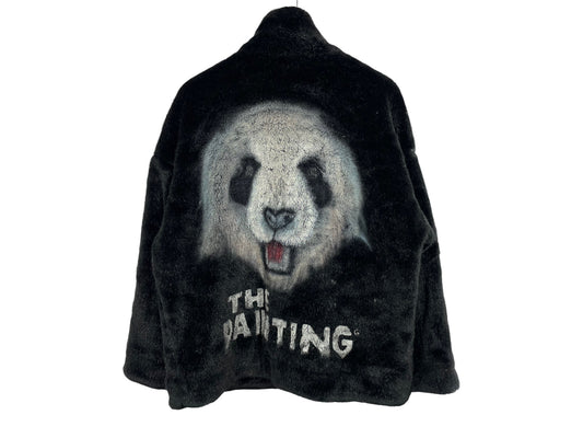 Doublet "The Painting"Panda Fuax Fur Jacket