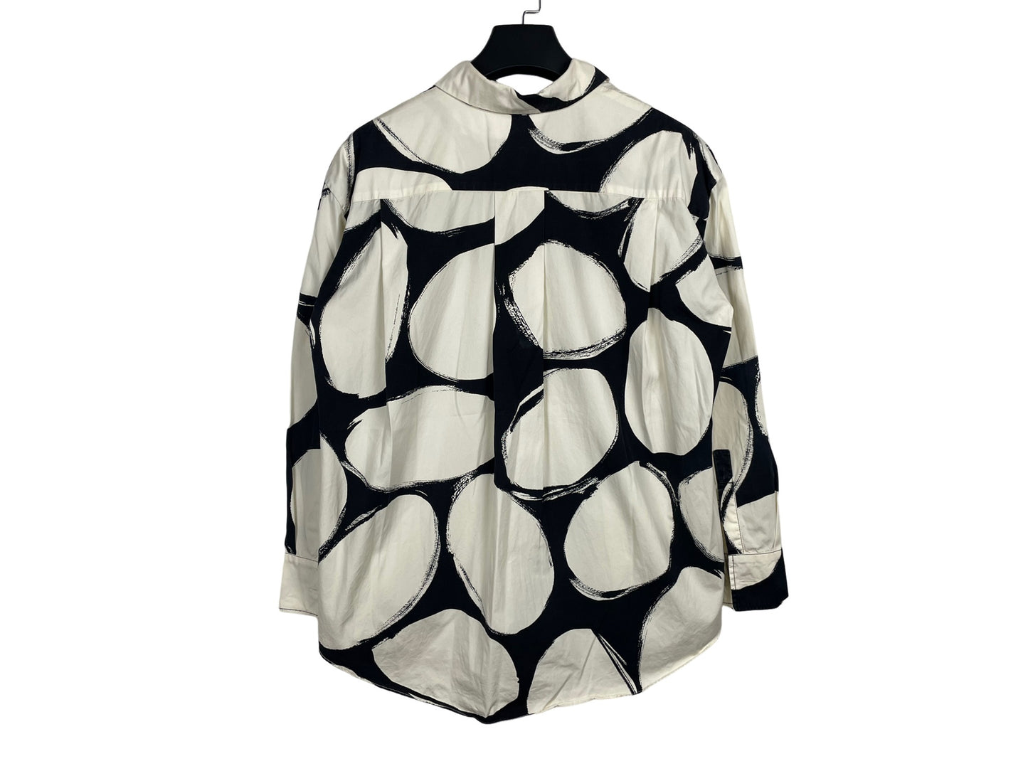 Marni Circles Black White Tunic Blouse Shirt