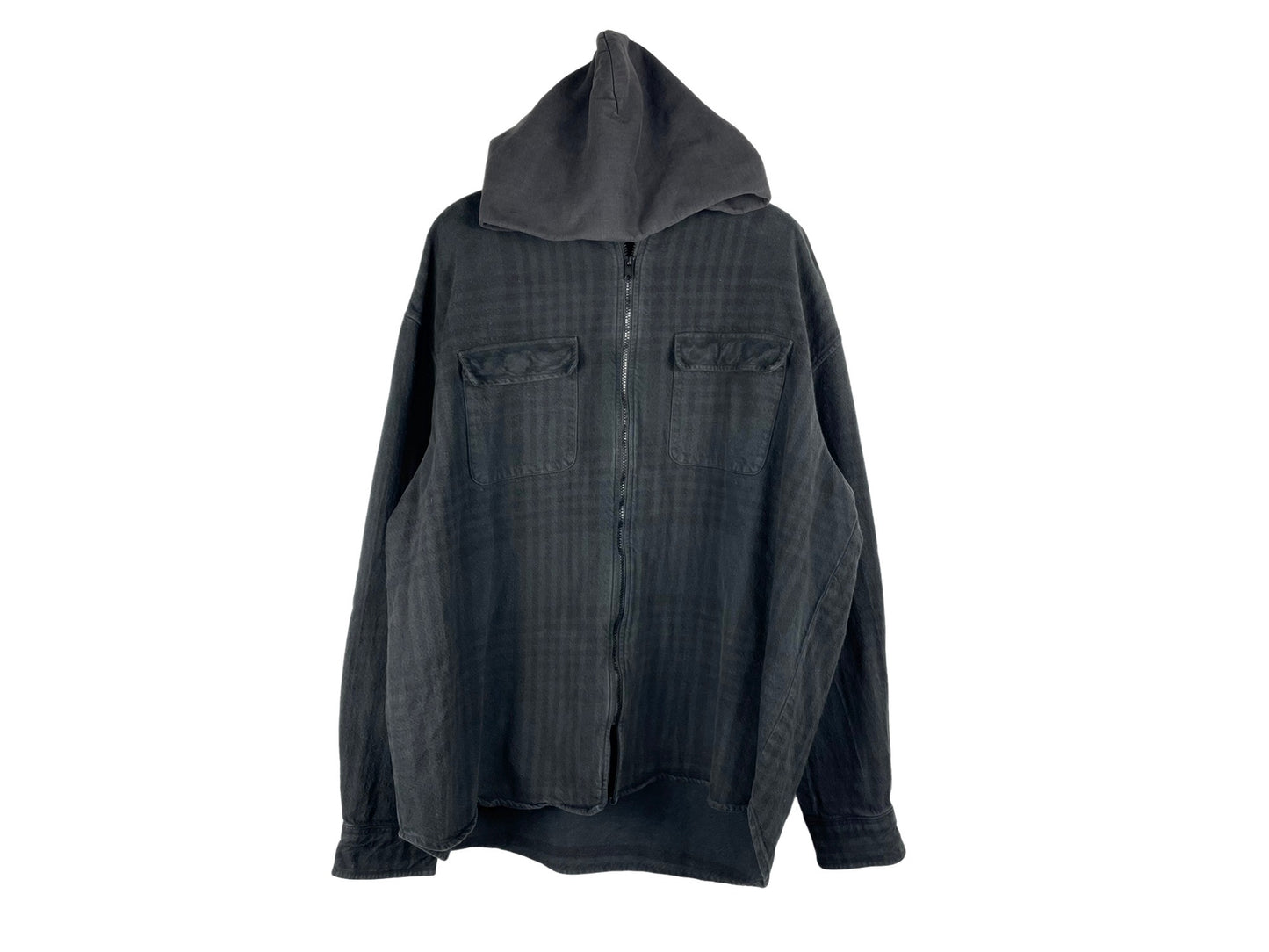 Yeezy Season 5 Hooded Flannel Jacket